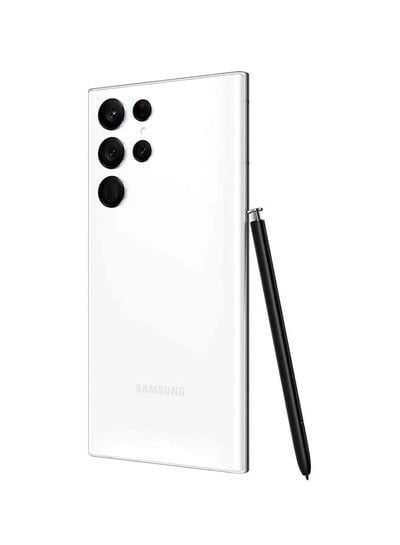 Galaxy S22 Ultra Single Sim + eSim Phantom White 8GB RAM 128GB 5G - International Version
