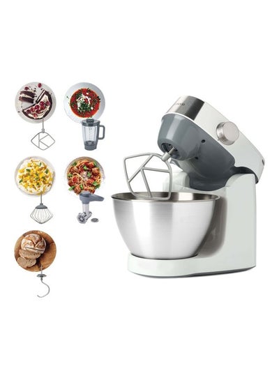 Kitchen Machine, Stainless Steel Bowl, Prospero 5 Attachments, Variable Speed, K-Beater, Whisk, Dough Hook, Blender, Meat Grinder 4.3 L 1000 W KHC29.G0SI Silver