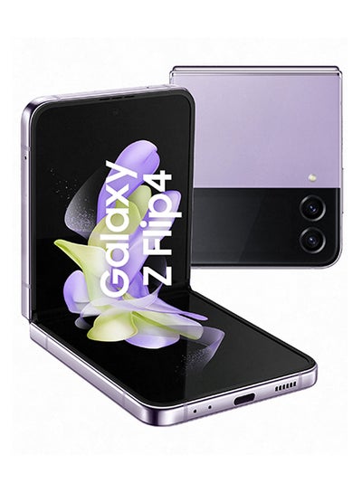 Galaxy Z Flip 4 5G Single SIM + eSIM Bora Purple 8GB RAM 128GB - Middle East Version