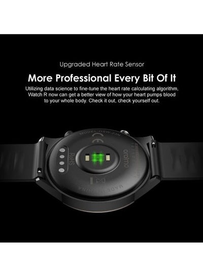 200.0 mAh Smart Watch 1.32 Inch HD Full Color Touch Screen Build In Fitness Tracker With Heart Rate & Blood Oxygen Monitor 3ATM Waterproof Apple iPhone Android Multicolour