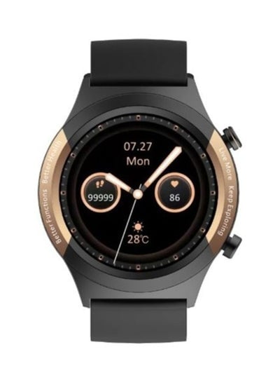 200.0 mAh OSW-23N Smart Watch 1.32-inch HD Full Color Touch Screen Build In Fitness Tracker Heart Rate & Blood Oxygen Monitor Gold