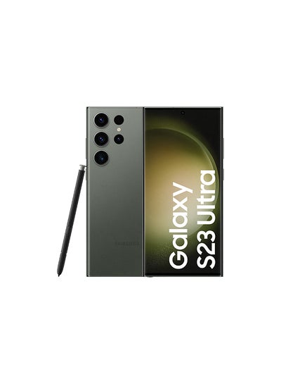 Galaxy S23 Ultra 5G Dual SIM Green 12GB RAM 512GB With Galaxy Buds 2 Pro - Middle East Version