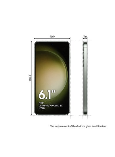 Galaxy S23 5G Dual SIM Green 8GB RAM 128GB - International Version