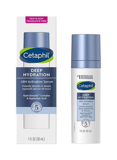 Cetaphil Deep Hydration 48h Activation Serum Hydrosensitiv Complex And Hyaluronic Acid 30ml