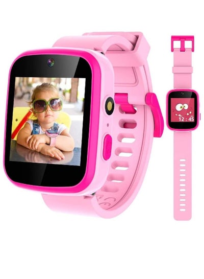 Kids Smart Watch Girls, Gifts For 3-10 Year Old Girls Dual Camera Touchscreen Smart Watch For Kids With Music Player, Educational Toys Toddles Birthday Gift For Girls Ages 6 7 8