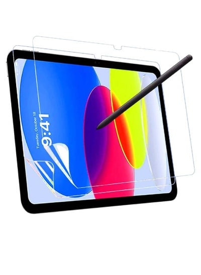 2 Pack iPad 10th Generation [10.9 Inch] [2022 Release] Mate Ceramic Screen Protector