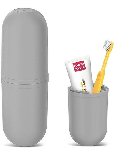 Creative Multifunction Capsule Shape Travel Toothbrush Cup