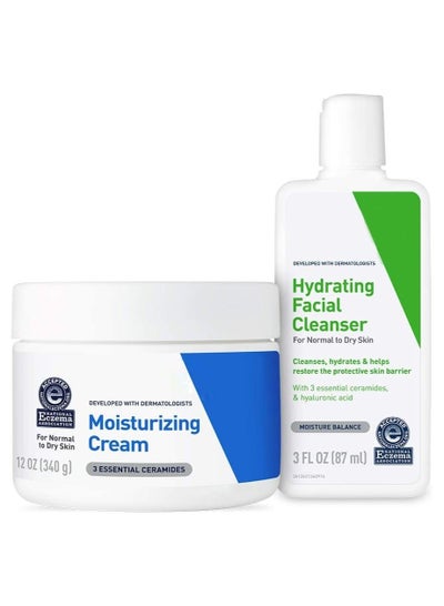 Moisturizing Cream and Hydrating Face Wash Trial Combo
