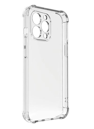 iPhone 13 Pro Max Crystal Clear Case Transparent Slim Gorilla Shockproof TPU Cover with Reinforced Raised Bumper Edges 6.7 inch