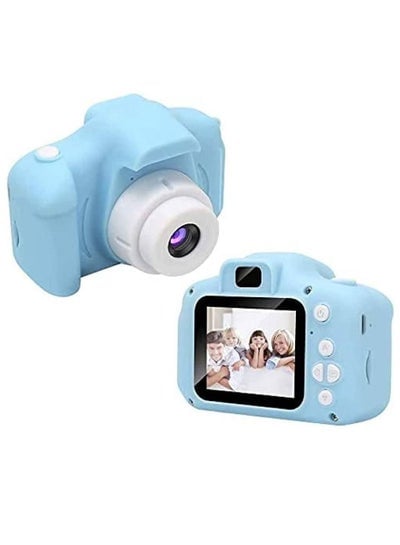 Kid's Digital Video Mini Rechargeable Camera,8MP HD (Blue)