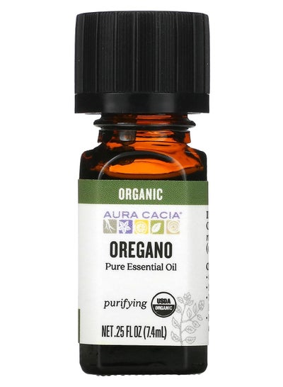 Pure Essential Oil Organic Oregano 0.25 fl oz 7.4 ml