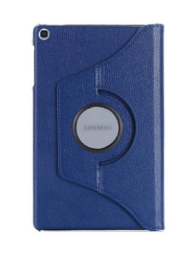 GENNEXT 360 Degree Rotating PU Leather Slim Tablet Cover Lightweight Smart Stand Flip Folio Protective Case Sleeve for Samsung Galaxy Tab A 8.0 2019 SM-T290/T295 (Blue)