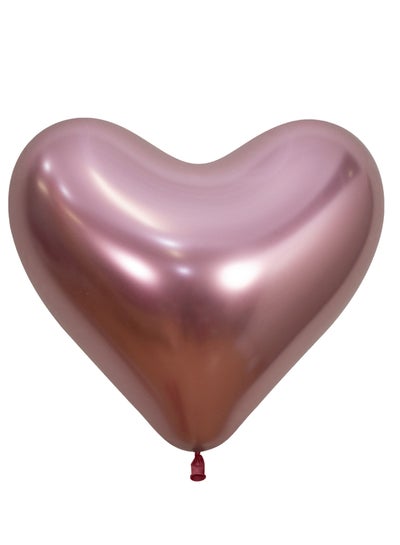 Sempertex Heart shape balloon 50 pcs 14''Round Balloon Party Reflex pink 14"-50pk