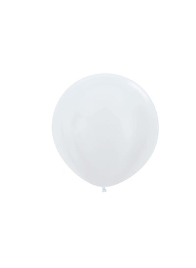 Sempertex 2 pcs, 36" Round Balloons, Satin Pearl, Latex Balloons