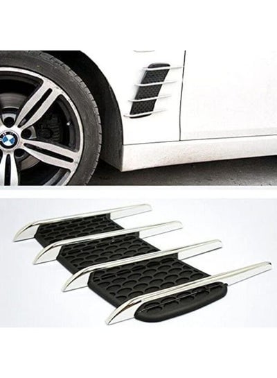 Car Styling Exterior Accessories Universal DIY 3D car air Flow Vent Fender Side Door Decals Stickers Decoration Cover