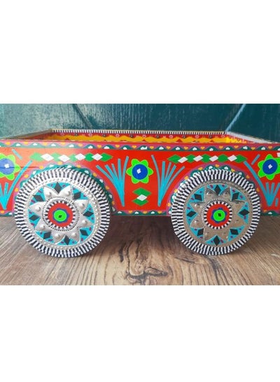 Tray Thaila,Tray With Moving Wheels, Its Hand Made Made in Pakistan Excellent Artwork