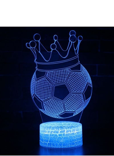 Anime Football Player 3D Lamp Annie Light  Touch and Remote Mode