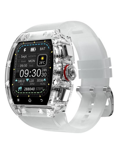 Sports Watch Waterproof, Fashion,Quartz Watch with Silicone Band Watches for Men Women Heart Rate Fitness Bracelet Waterproof HD Screen