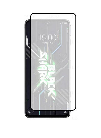 Protective 9H Full Coverage Anti-Scratch Tempered Glass Screen Protector For Xiaomi Black Shark 5 RS Clear/Black
