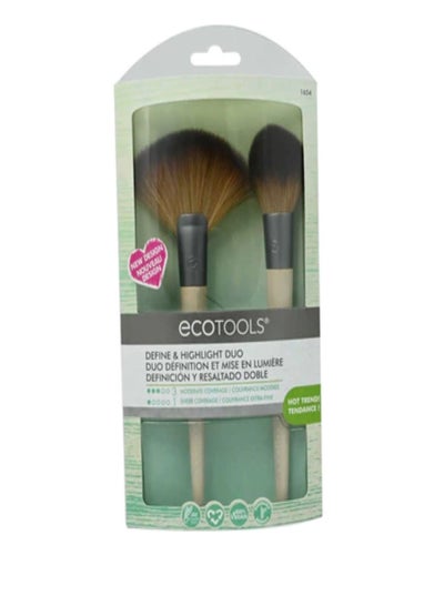 Ecotools 2 Pc Duo Define Ve High Light Makeup Brush Set