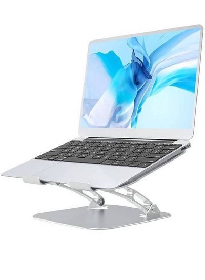 Laptop Stand Notebook Stand Ergonomic Height Angle Adjustable Computer Laptop Holder Compatible with MacBook Air Pro Dell Samsung Alienware All Laptops