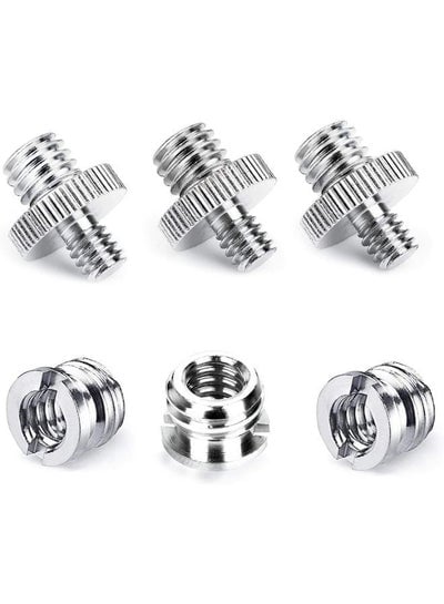 6 Pieces Tripod Adapter Mount Screws Accessories for Camera