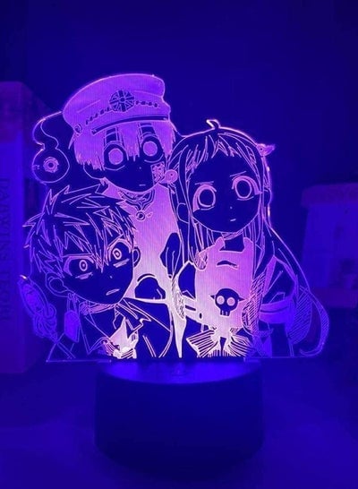 Anime Figure Lamp Mangas Toilet Bound Hanako Kun LED Night Light for Bedroom Decor Colorful Night Light Gift Acrylic 3D Hanako Touch Control Touch Control