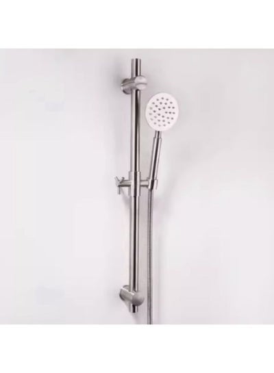 304 Stainless Steel Bathroom Shower Set with Wall-Mounted High-Pole and  Shower Head for  Bathroom