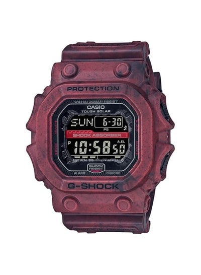 Casio Men's GX-56SL-4DR Digital Watch, Mineral Glass, Red