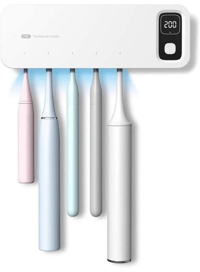 Wall Mounted UVC Toothbrush Holders