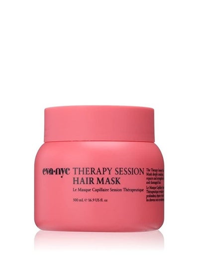 Eva NYC Therapy Session Hair Mask Deep Conditioning Treatment Repairs & Strengthens Dry & Damaged Hair 16.9 Ounce