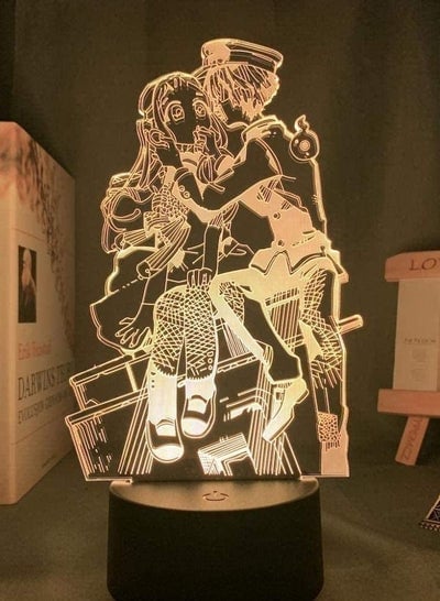 3D Led Night Light Illusion Lamp USB Anime Toilet Bound Hanako Kun Japanese Sign Child Bedroom Décor