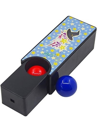 Magic Box Prop Turning Red to Blue Ball Trick Toy Creative Changeable Magic Prop For Children Kids Adult Trick Toy