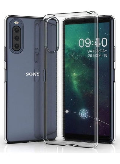 Protective Slim Transparent Shockproof TPU Case Cover for Sony Xperia 10 III Clear