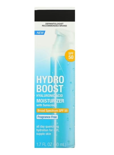 Hydro Boost Hydrating Face Serum with Hyaluronic Acid Oil-Free Non-Comedogenic Formula for Glowing Skin 39ml