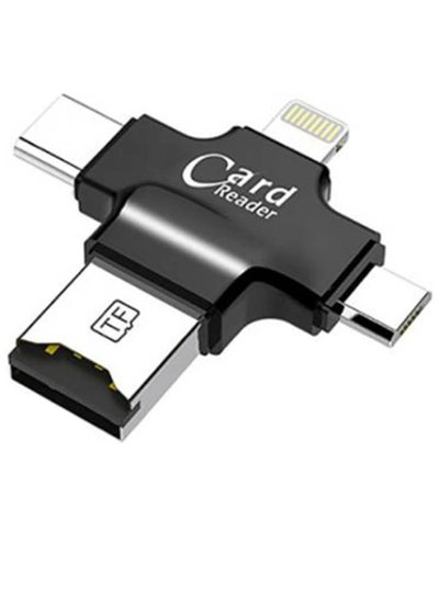 4 In 1 Card Reader Type C Micro USB Adapter