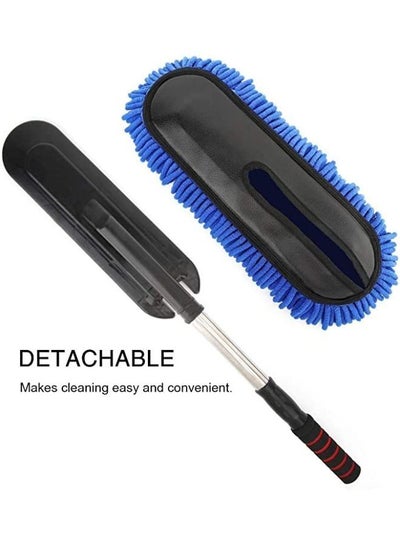 Car Duster Kit Car Dash Brush with Extendable Handle Scratch Free Dashboard Duster Interior Large Duster for Car