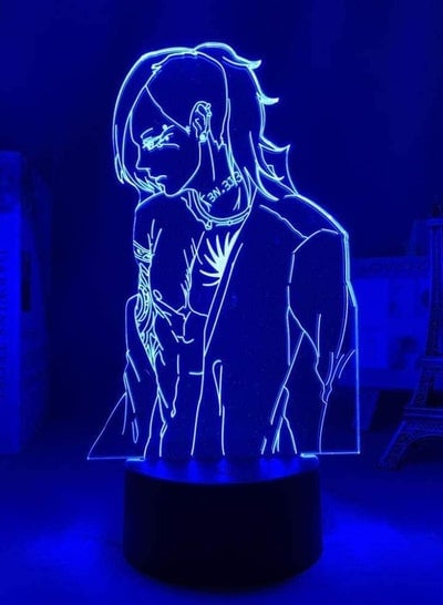 3D Led Night Light Illusion Lamp Usb Anime Japanese Decor Uta Tokyo Ghoul Bedroom Decor Birthady Present Uta Tokyo Ghoul-16 colors