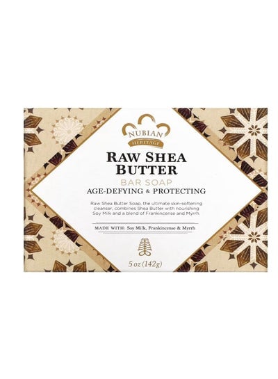 Nubian Heritage  Raw Shea Butter Bar Soap  5 oz (142 g)