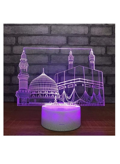 Creative City Building Night Bed 3D Lamp Colorful 3D Small Night Light Bedroom Decorative USB led 3D Lights