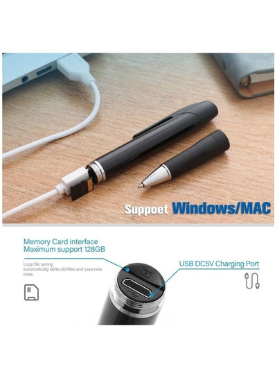 Mini USB Pen Voice Recorder Pen with 32GB SD Card
