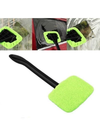 Microfiber Long Handle Car Wash Brush Auto Window Scrubber Cleaner Tool Washable