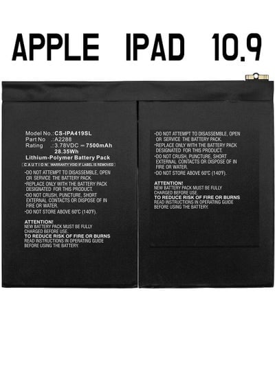 High Quality Original Replacement Battery For Apple iPad 10.9