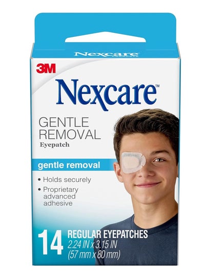 Nexcare Gentle Removal Eye Patch, Regular Size