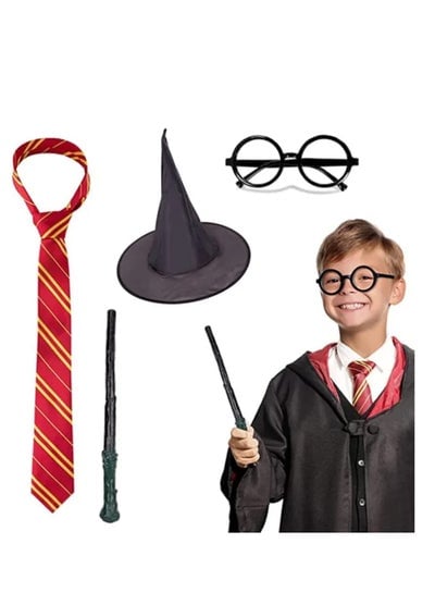 Brain Giggles Harry Potter Costume Set Cosplay Costume for kids -Medium