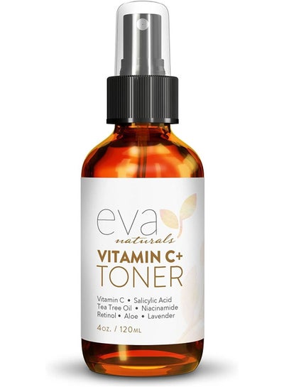 Vitamin C Facial Toner - Hydrating, Pore Minimizer Face Toner for Men and Women with Witch Hazel & Rose Water