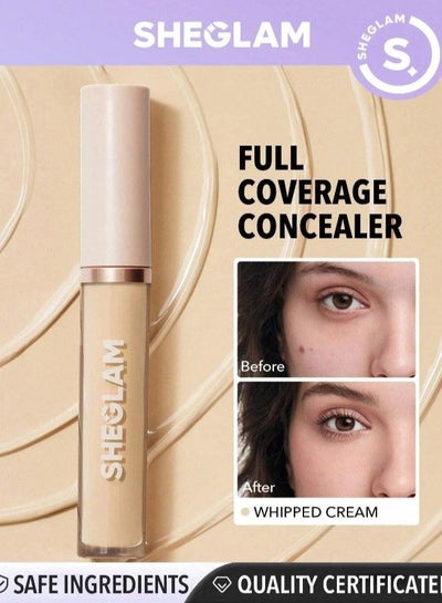 Full Coverage Concealer Whipped Cream Matte Liquid Concealer Long Lasting Brightening Color Corrector Weightless All-Day Long Lasting Hydrating Concealer