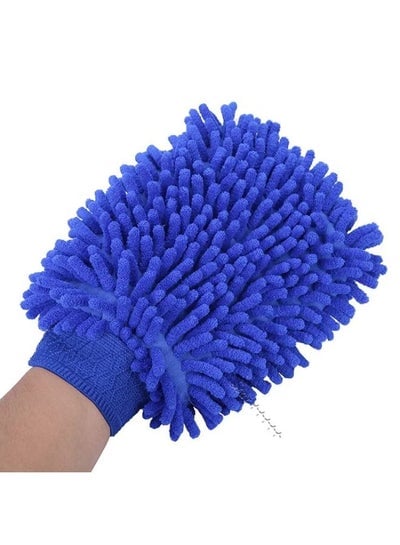 Car Wash Mitt Microfiber Chenille Auto Vehicle Cleaning Gloves, Scratch-Free, Lint-Free, Ultra-Soft, Wet or Dry Use