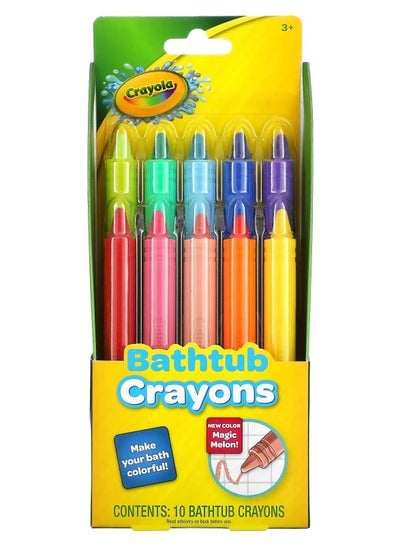 10-Piece Bathtub Crayons Set