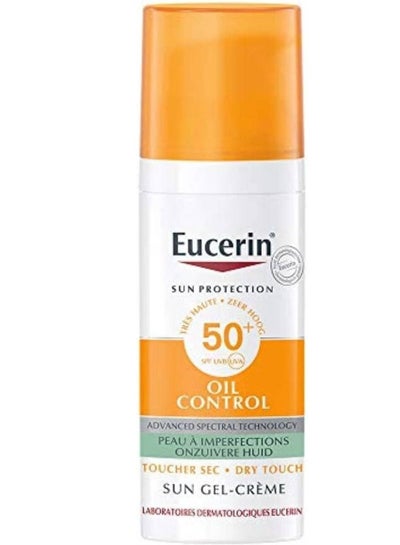 Eucerin Sun Face Oil Control Gel cream Spf50 50ml